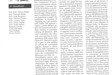 Concorso di Idee urbanistiche - Via Piave