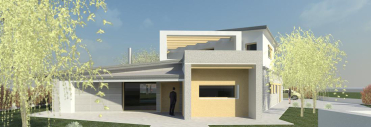 Progetto di casa in legno